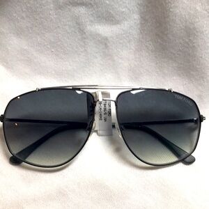 Tom Ford Black Aviator Sunglasses